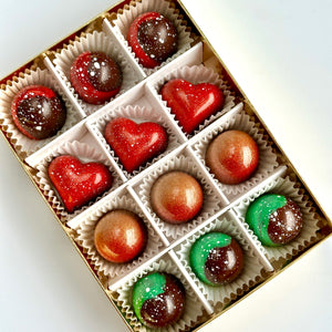 12 Chocolate Christmas Selection Box - Xmas Pre-order