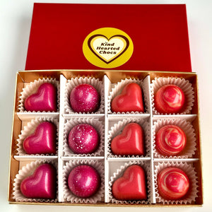 12 Chocolate Valentines Luxury Selection Box