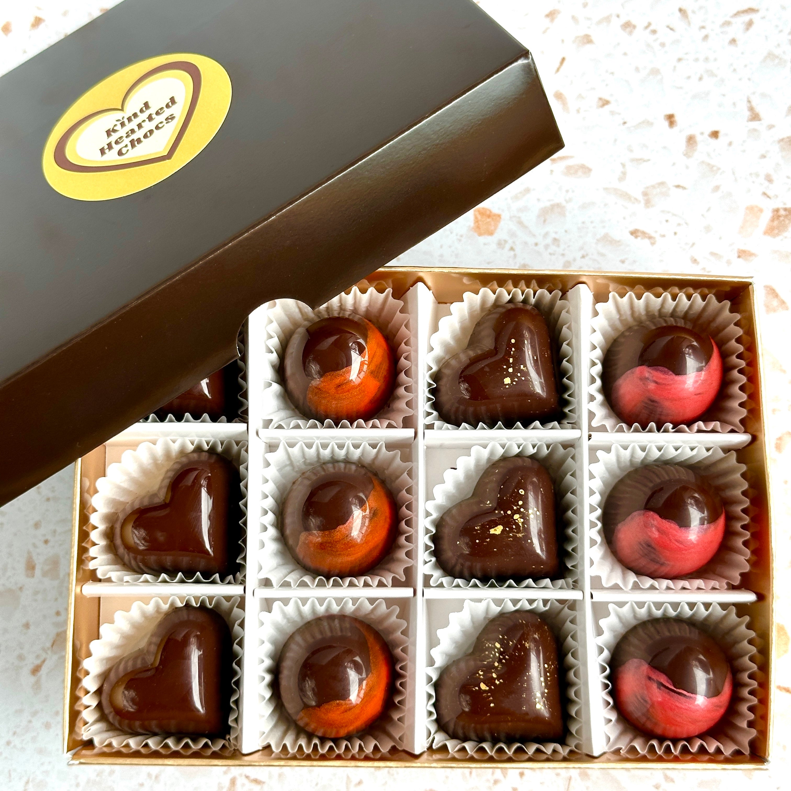 12 Piece Chocolate Selection Box