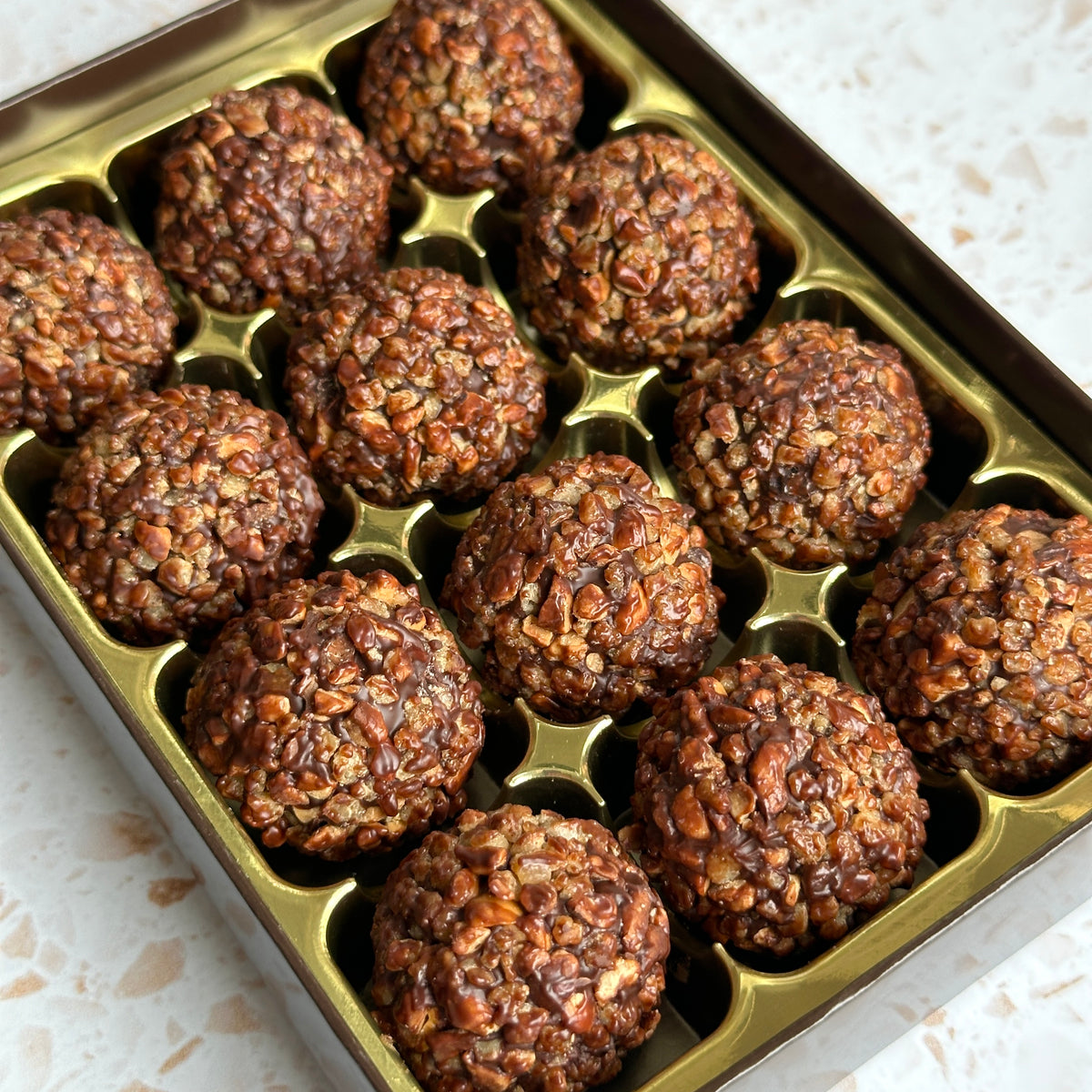 Ferrer-no Roche Truffles || Vegan Handmade Chocolates – Kind Hearted Chocs