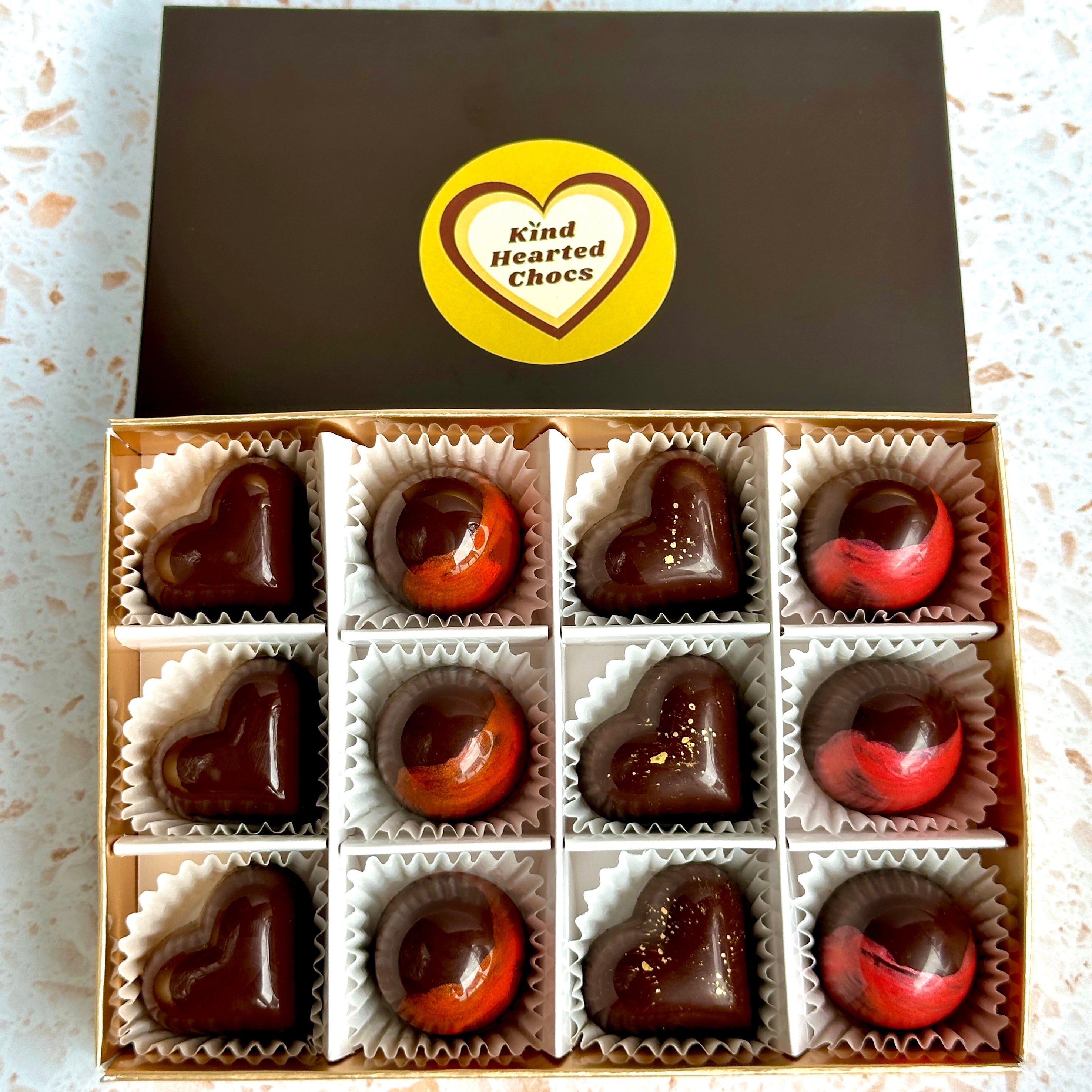 12 Piece Chocolate Selection Box