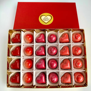 24 Chocolate Valentines Luxury Selection Box