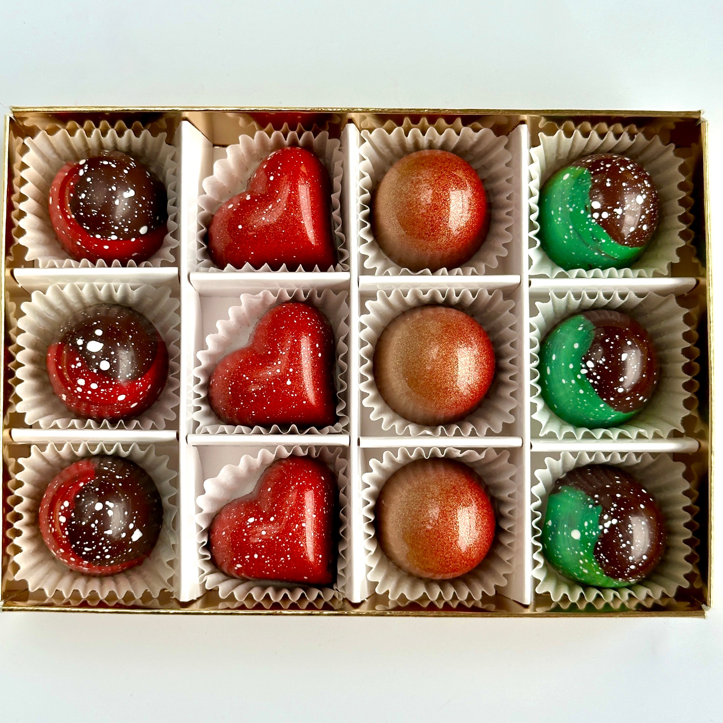 12 Chocolate Christmas Selection Box - Xmas Pre-order