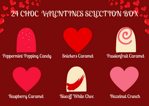 24 Chocolate Valentines Luxury Selection Box